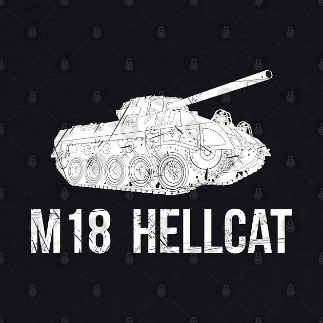 M18 Hellcat Tank Destroyer USA Shabby by FAawRay